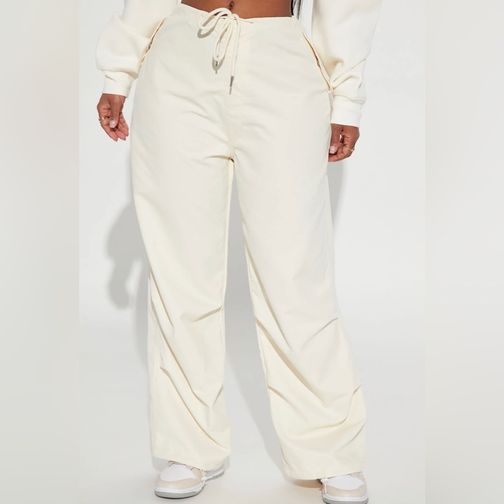 Ivory Parachute Pant